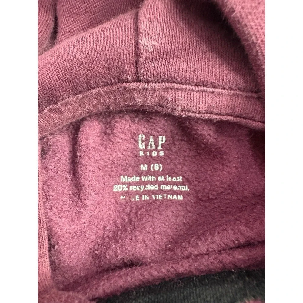 Kids Gap Arch Logo Hoodie size 8
